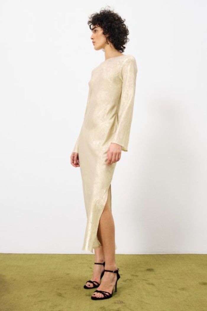 "Pamelia" L/S Midi Dress