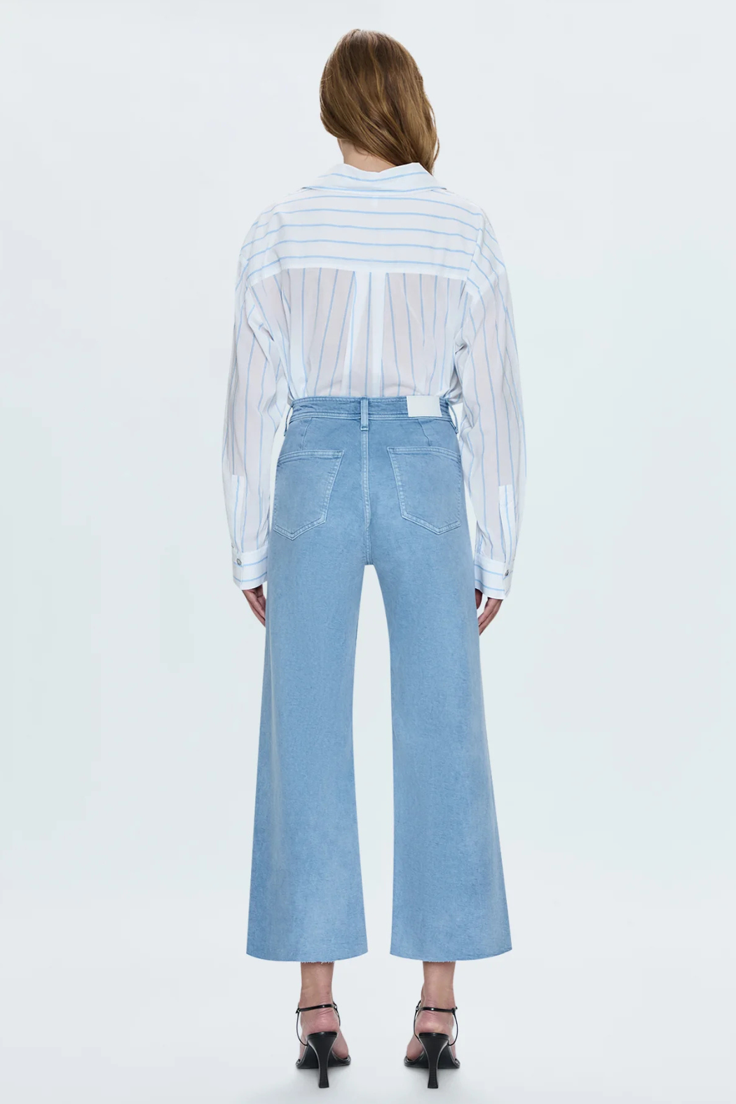 "Penny" High Rise Wide Leg Jean