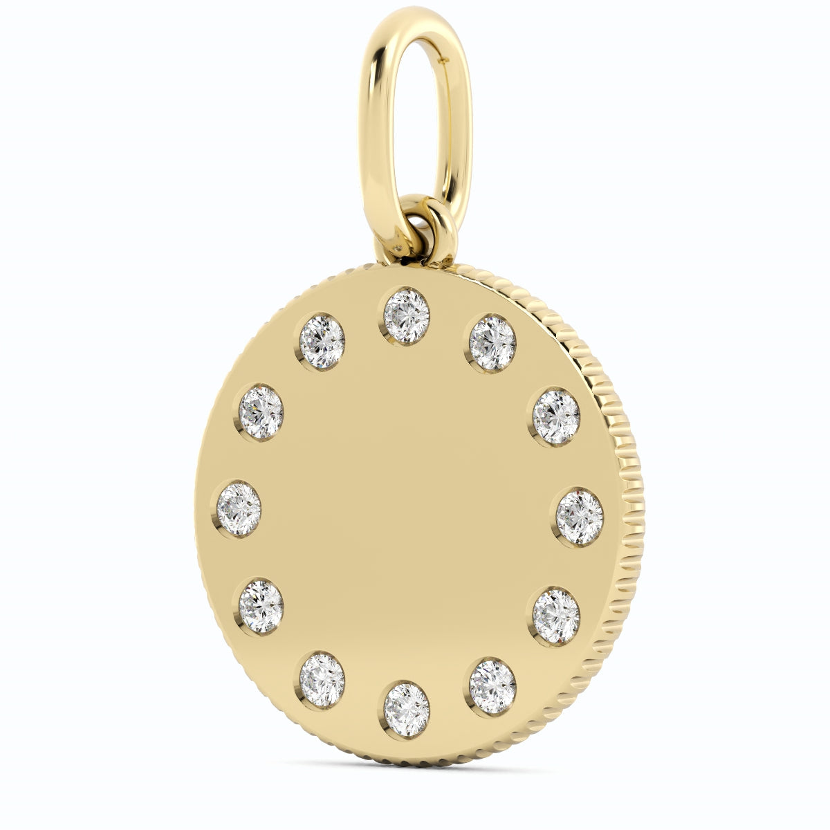Light Source Coin Pendant