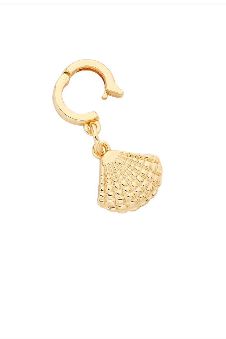 Shell Gold Charm