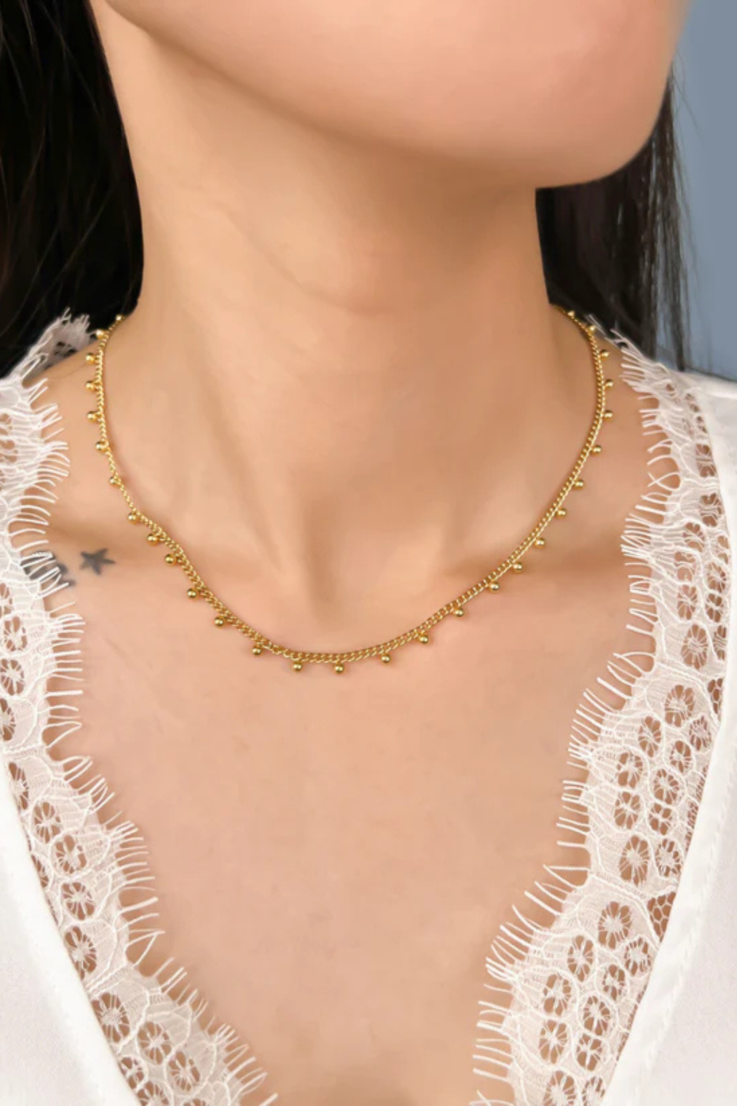 18K Water Resistant Necklace