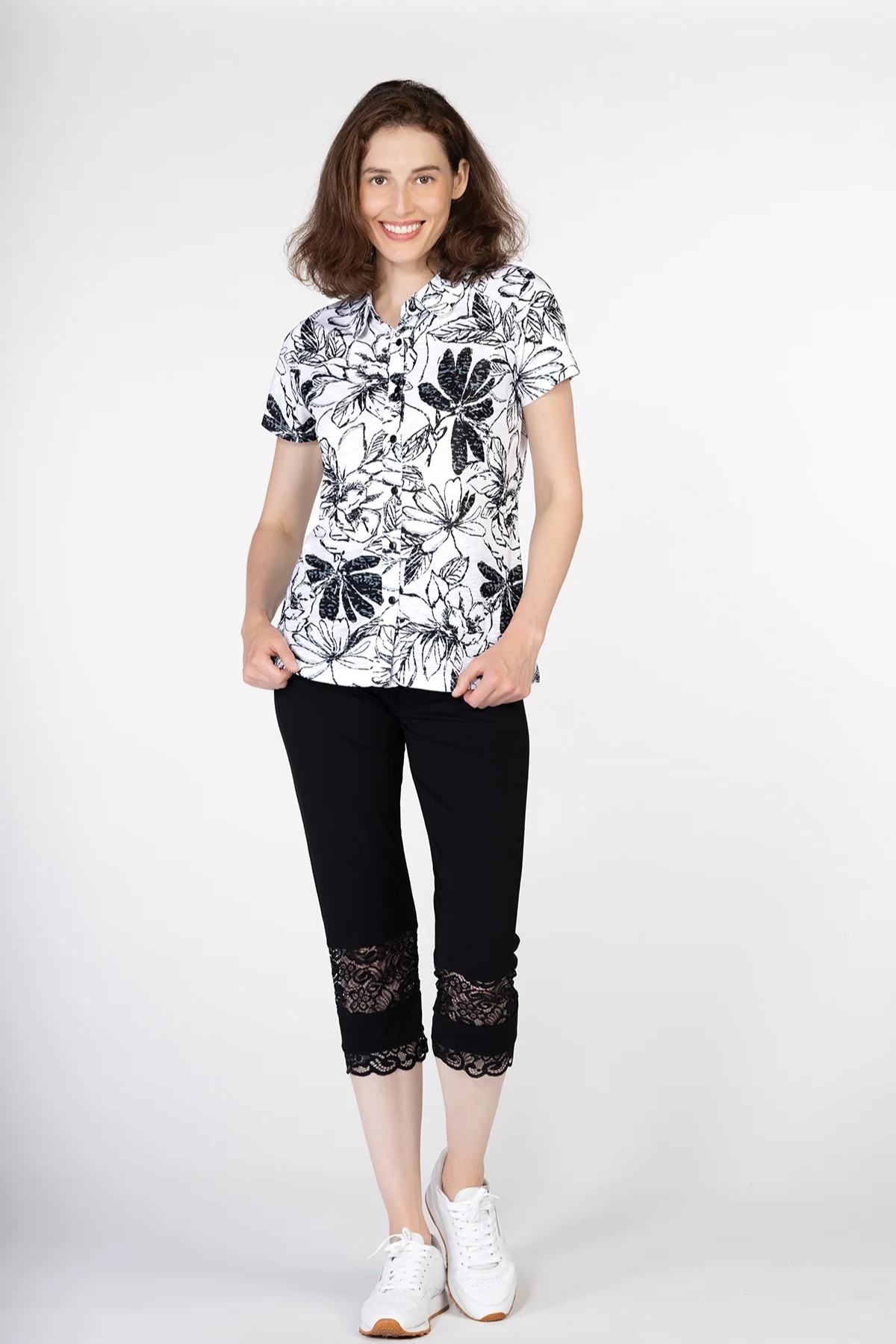 SHORT SLEEVE BLOUSE