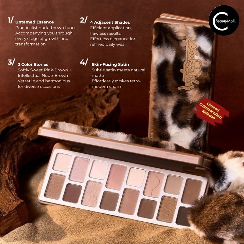 CHEERYEP(QIANYAN) × DODONAMI Limited Edition Plush-Upgraded 16-Color Eyeshadow Palette