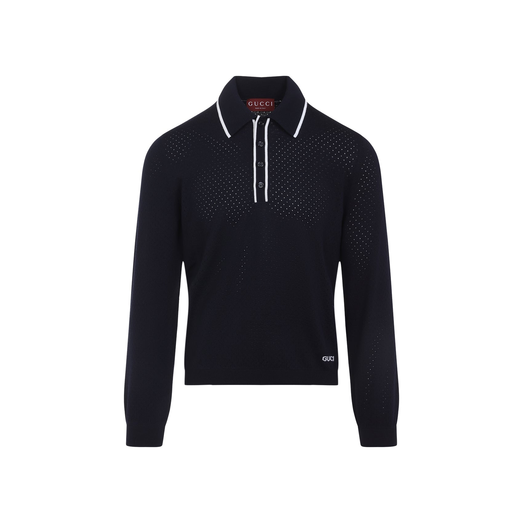 Gucci Long Sleeves Polo Men