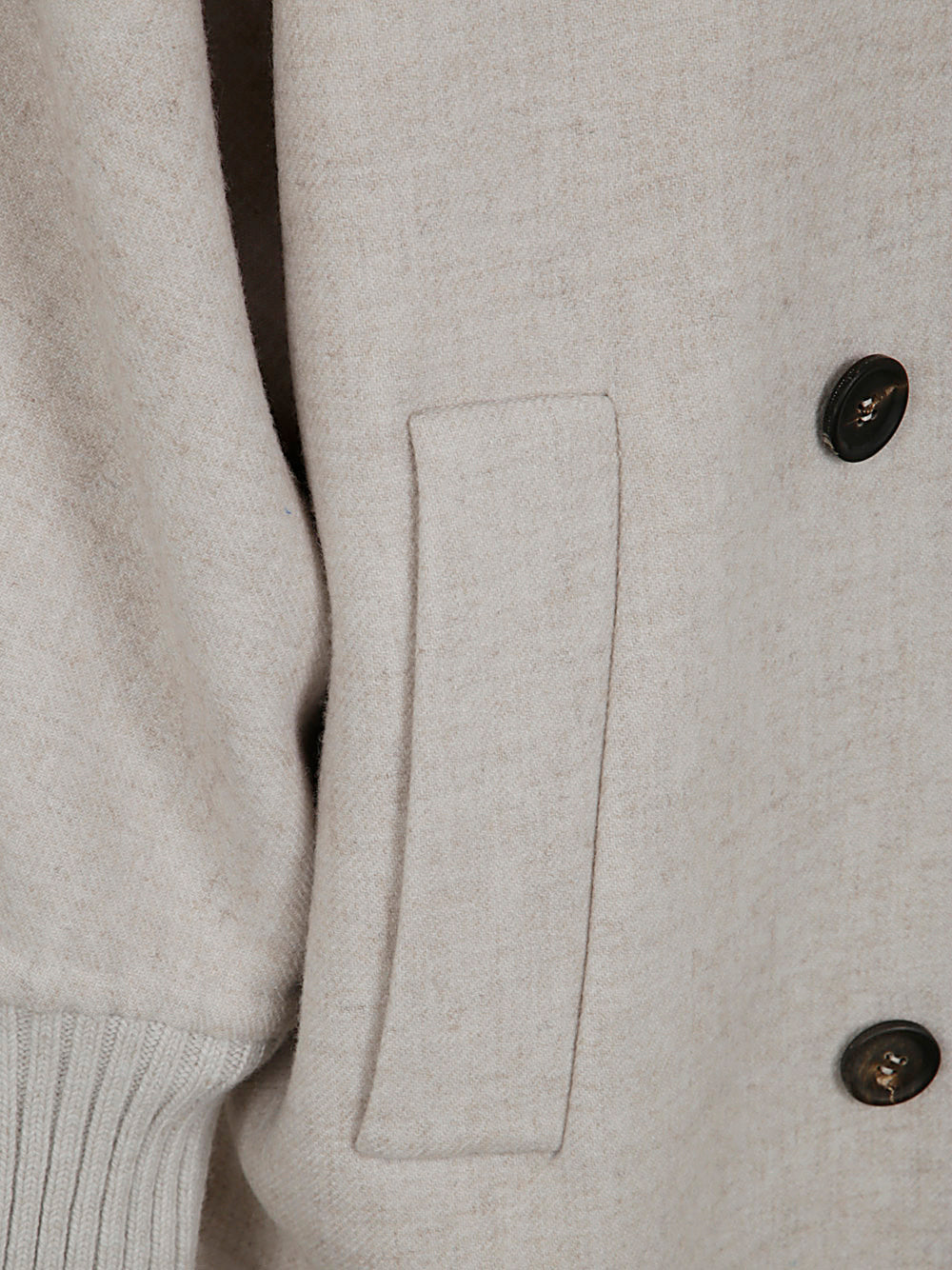 Brunello Cucinelli Women Over Peacoat Overcoat