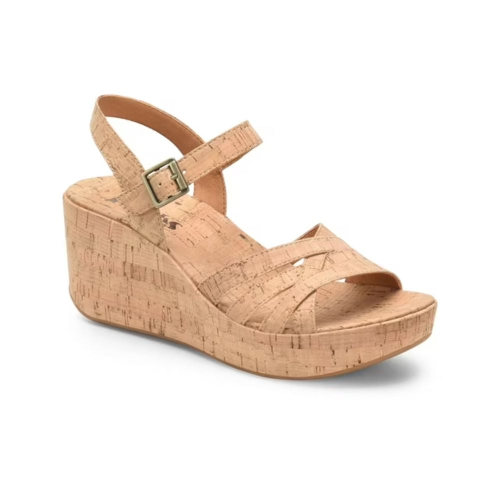 Korks Women's Jenneve Sandals - Beige, Size 8 Footwear by Steals