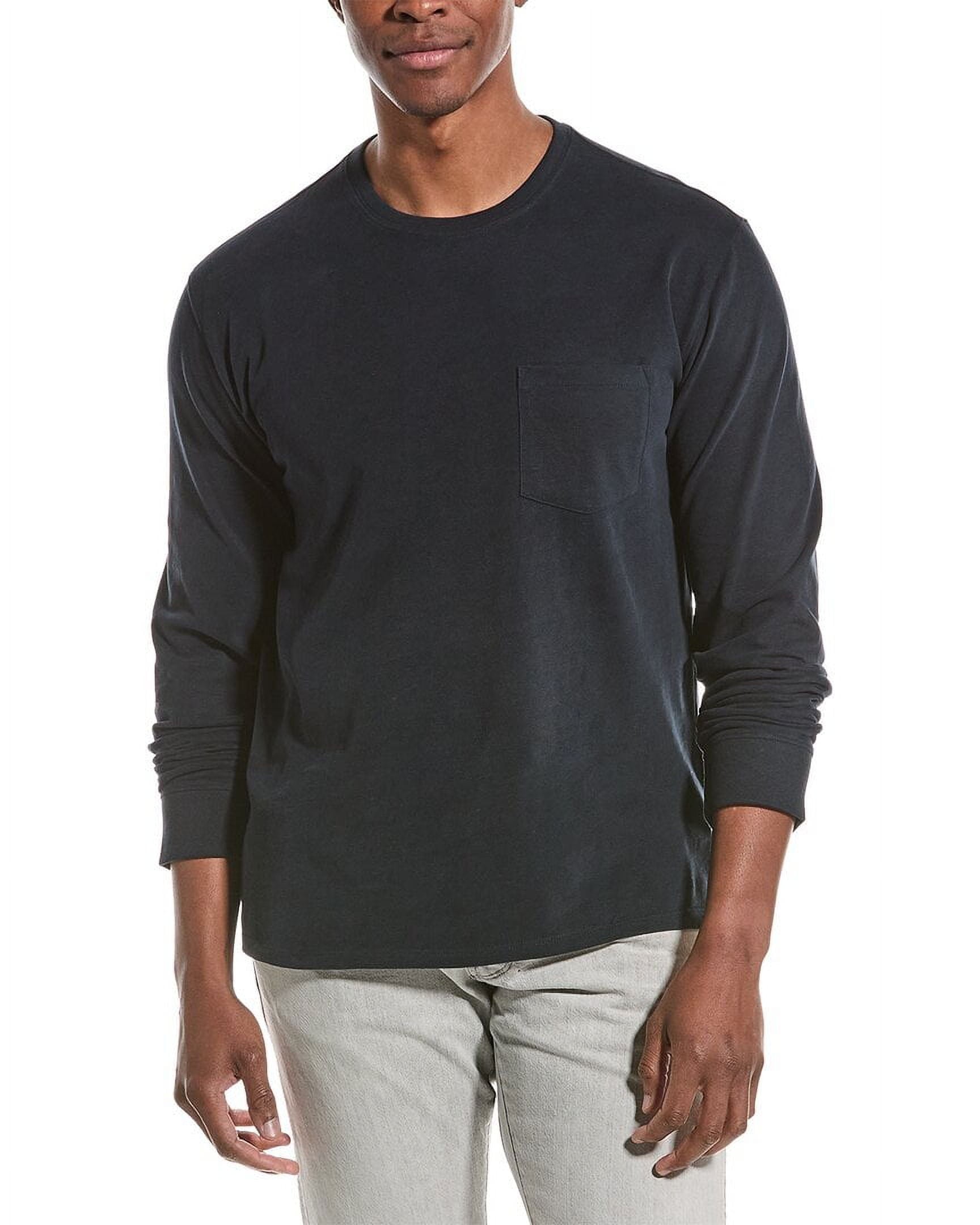 Vince Long Sleeve Top in Coastal, Sueded Jersey, Size XL by Steals