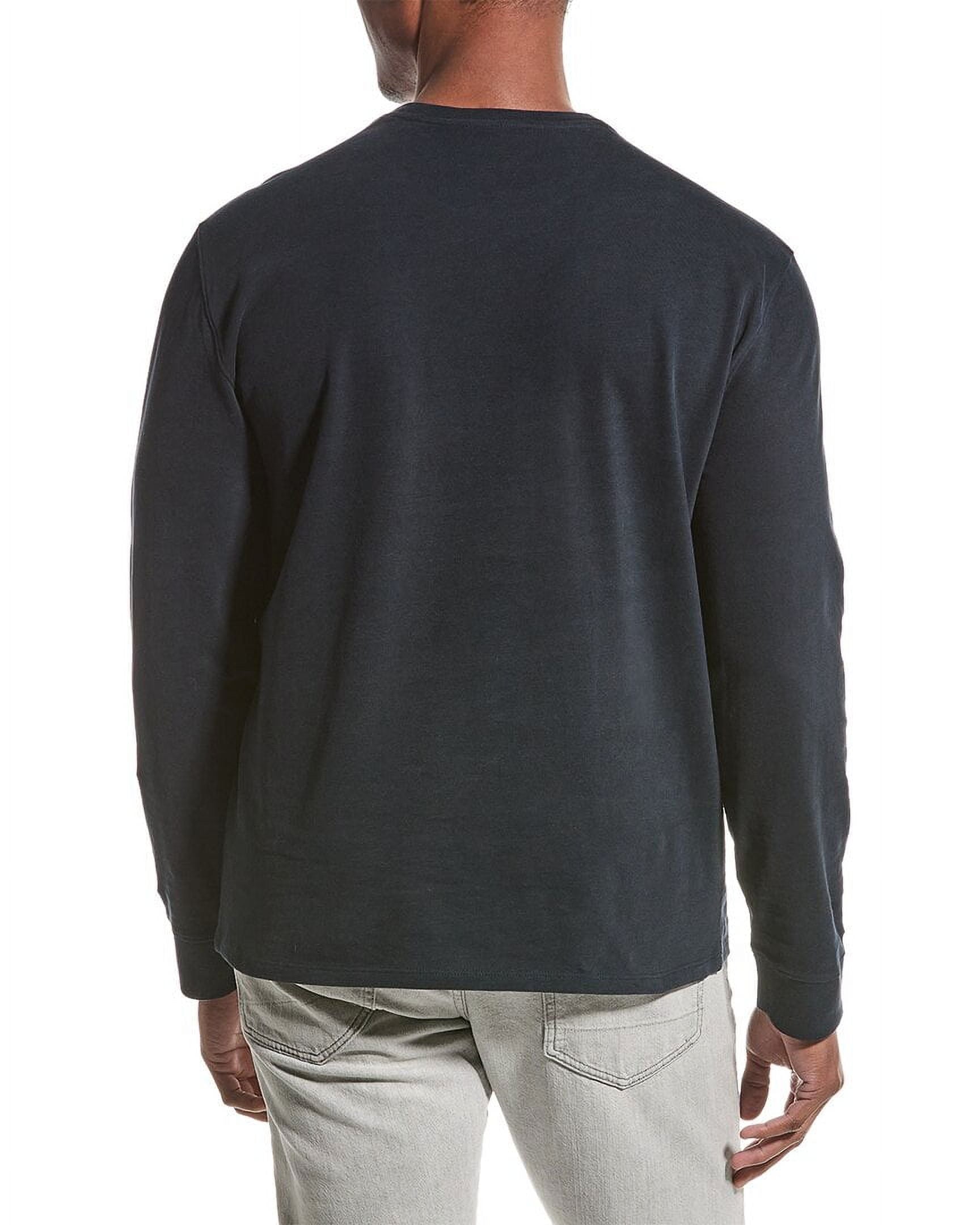 Vince Long Sleeve Top in Coastal, Sueded Jersey, Size XL by Steals