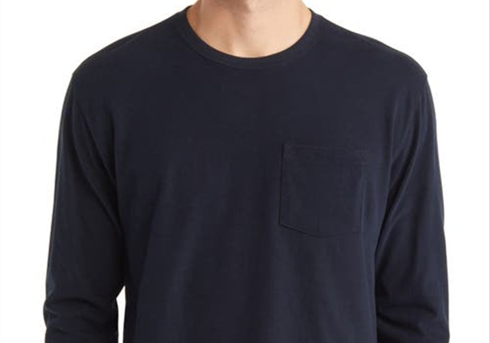 Vince Long Sleeve Top in Coastal, Sueded Jersey, Size XL by Steals