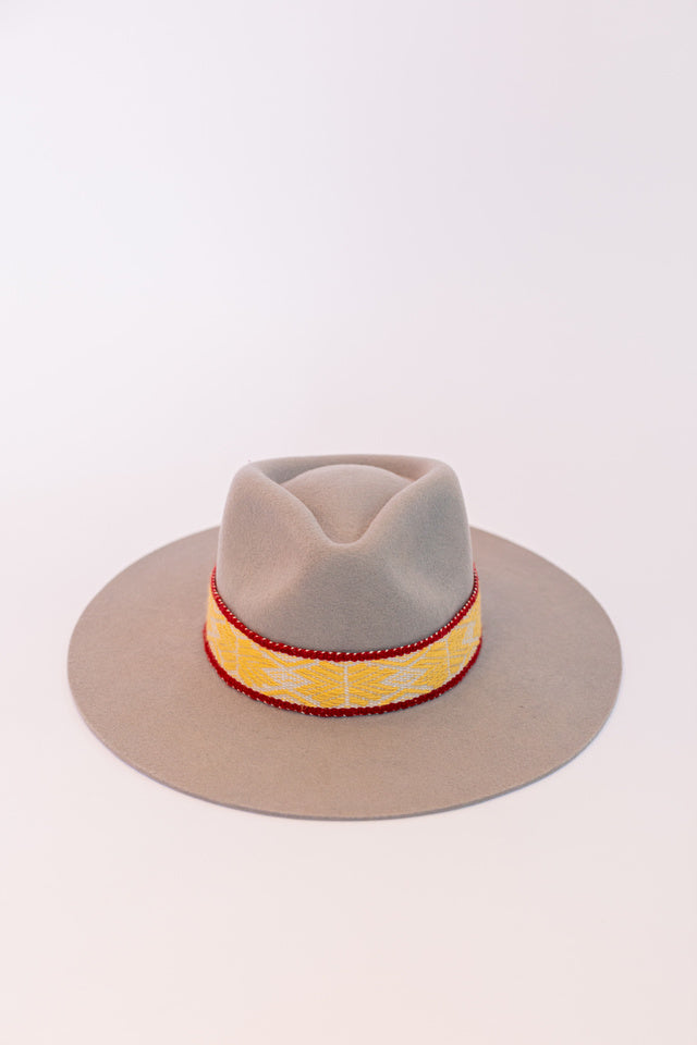 Light Grey Western Hat