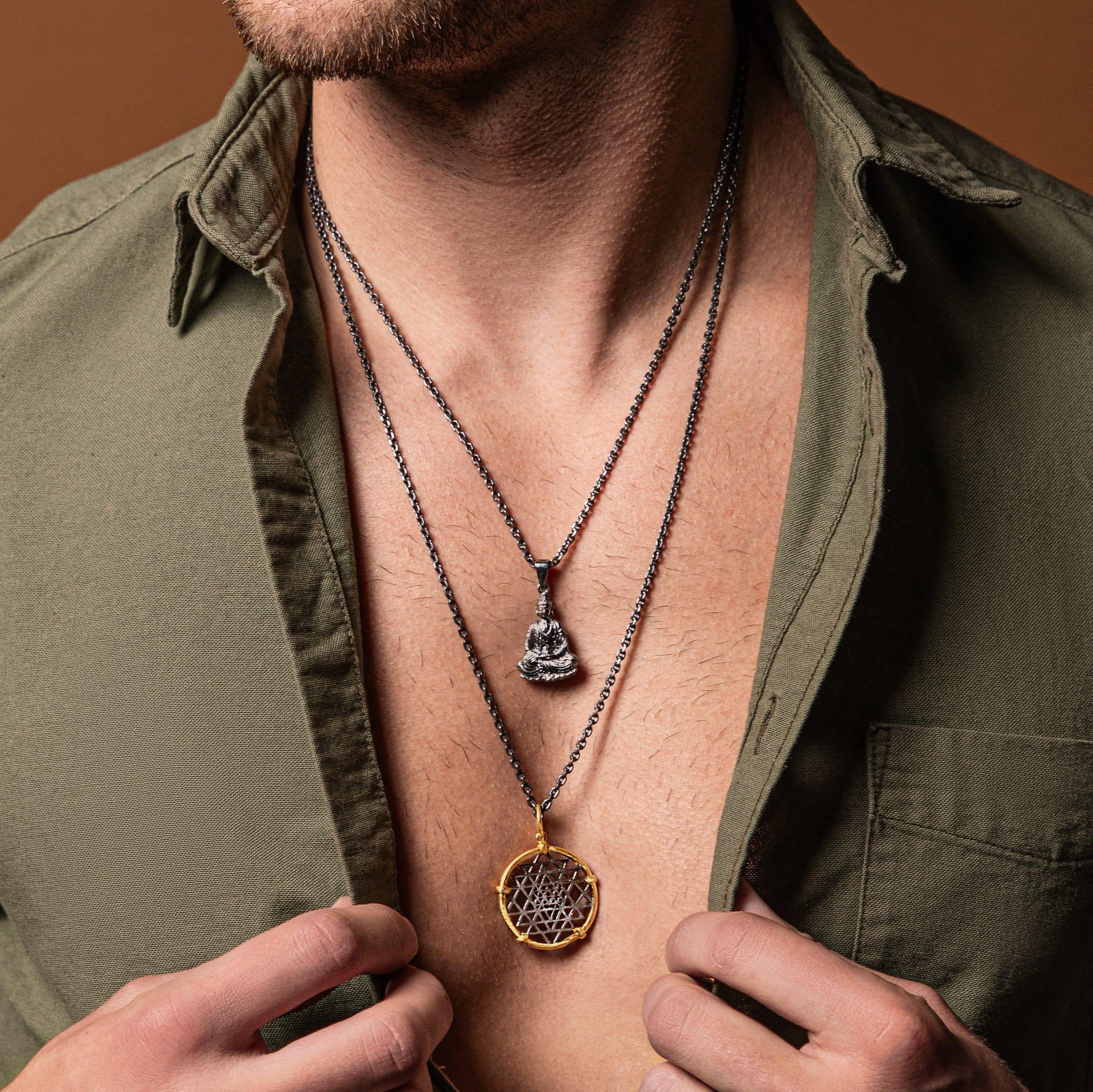 Spiritual Abundance - Sri Yantra Pendant Necklace