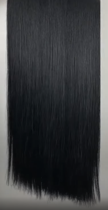 Genius Weft Hair Extensions in Color 1 Jet Black