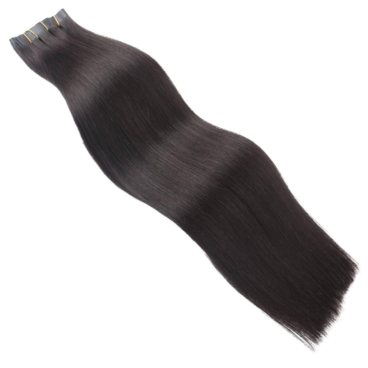 Raw Straight Seamless Clip-In 100% Human Hair Extensions