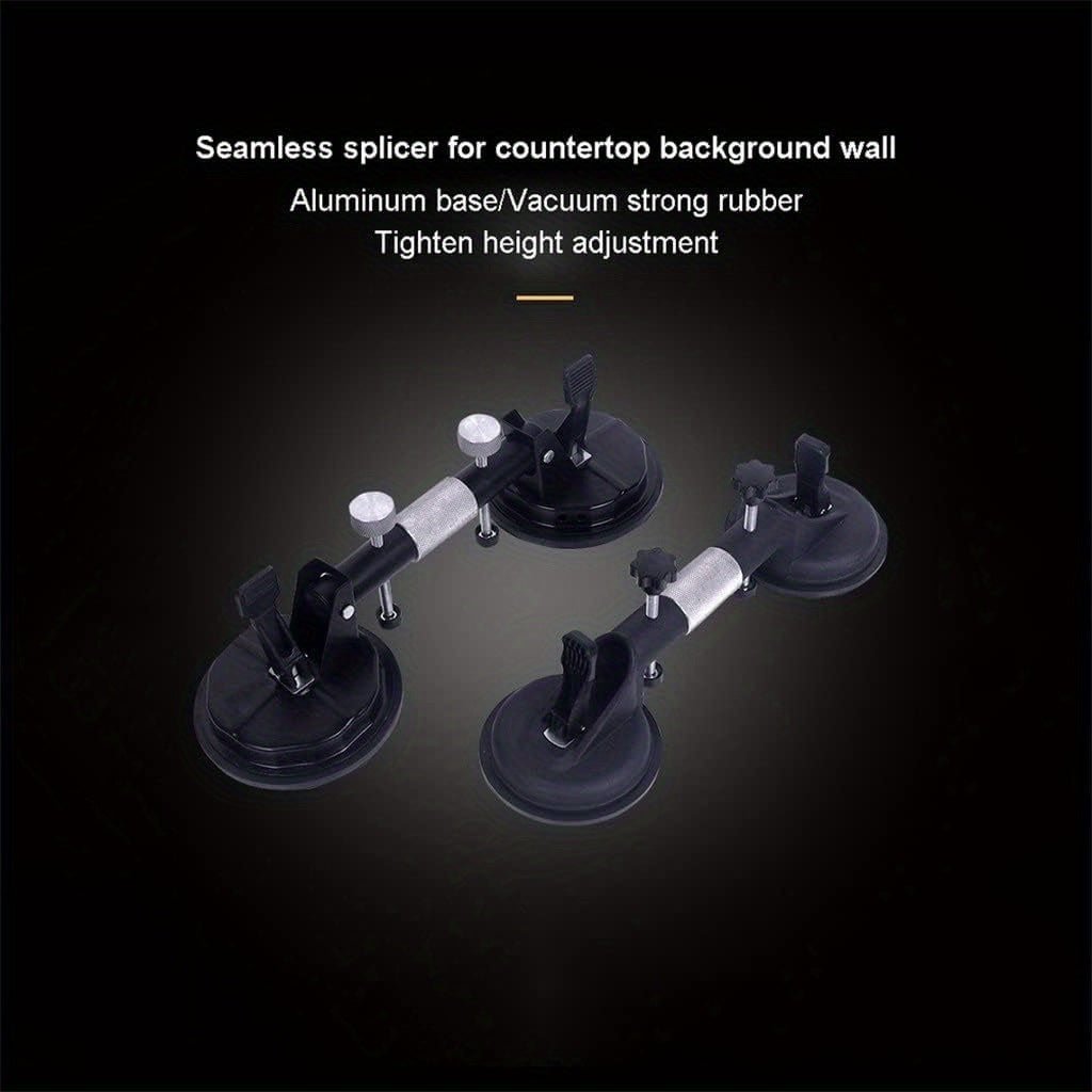 2 Pack Vacuum Suction Cup Glass Lifter Ceramic Tile Sucker Plate Horizontal Suction 110lbs Max Floor Lifting Tool