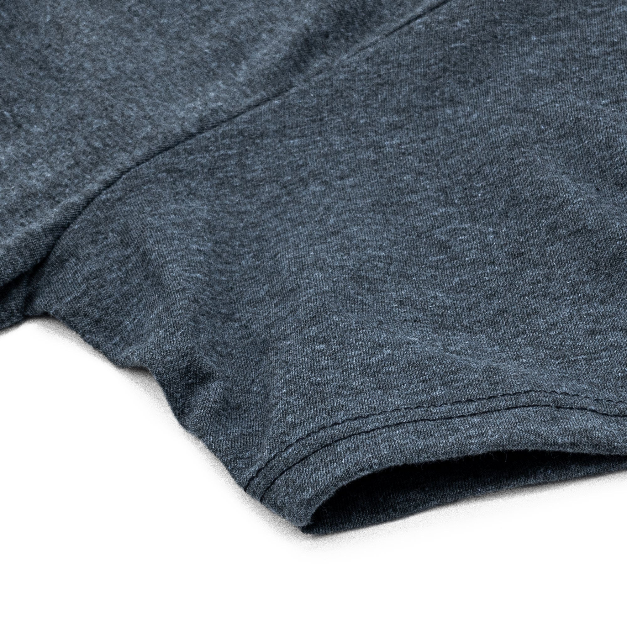 Blue Moon Gold Print Logo T-Shirt - Indigo