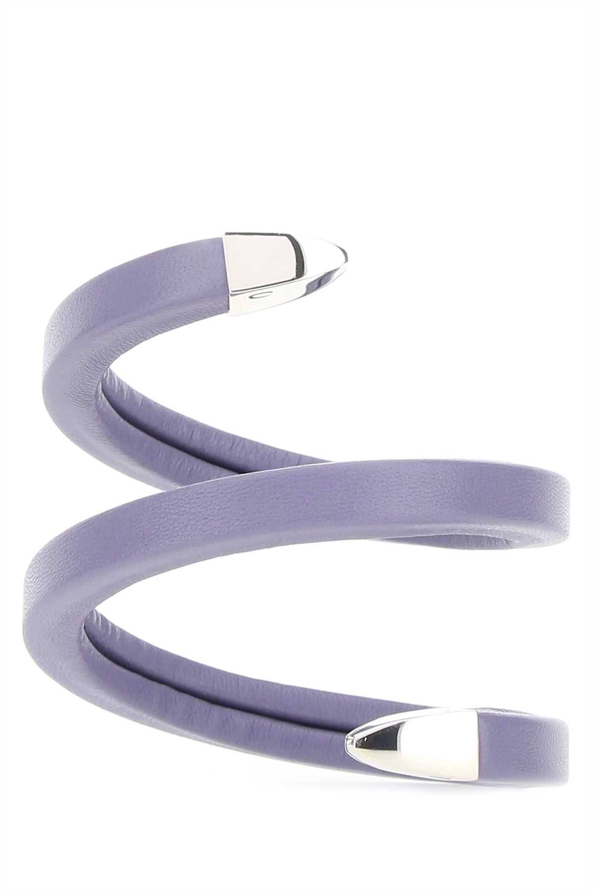 Bottega Veneta Women Lilac Nappa Leather Bracelet
