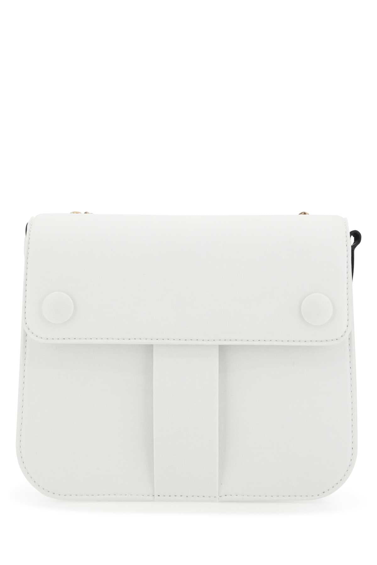 Maison Margiela Women Two-Tone Leather And Cotton New Lock Square Handbag