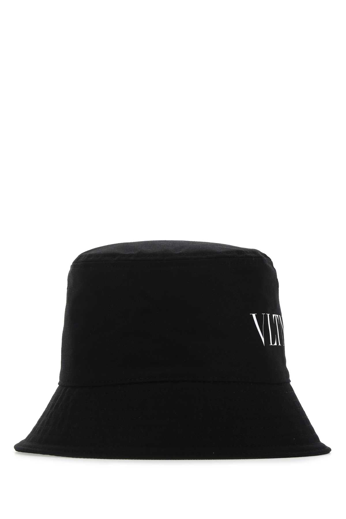 Valentino Garavani Men Black Cotton Hat