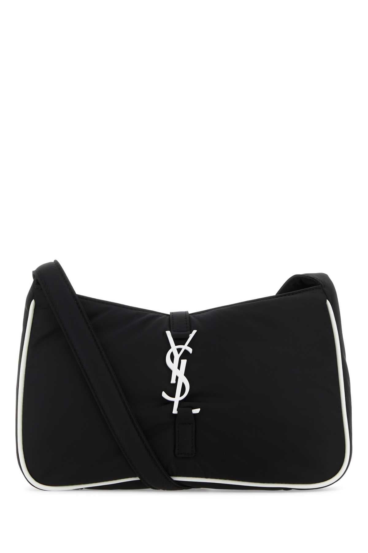 Saint Laurent Men Black Econyl⮠Le 5 À 7 Shoulder Bag