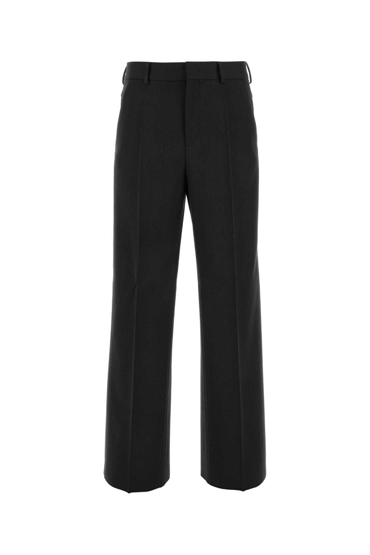 Valentino Garavani Men Graphite Wool Pant