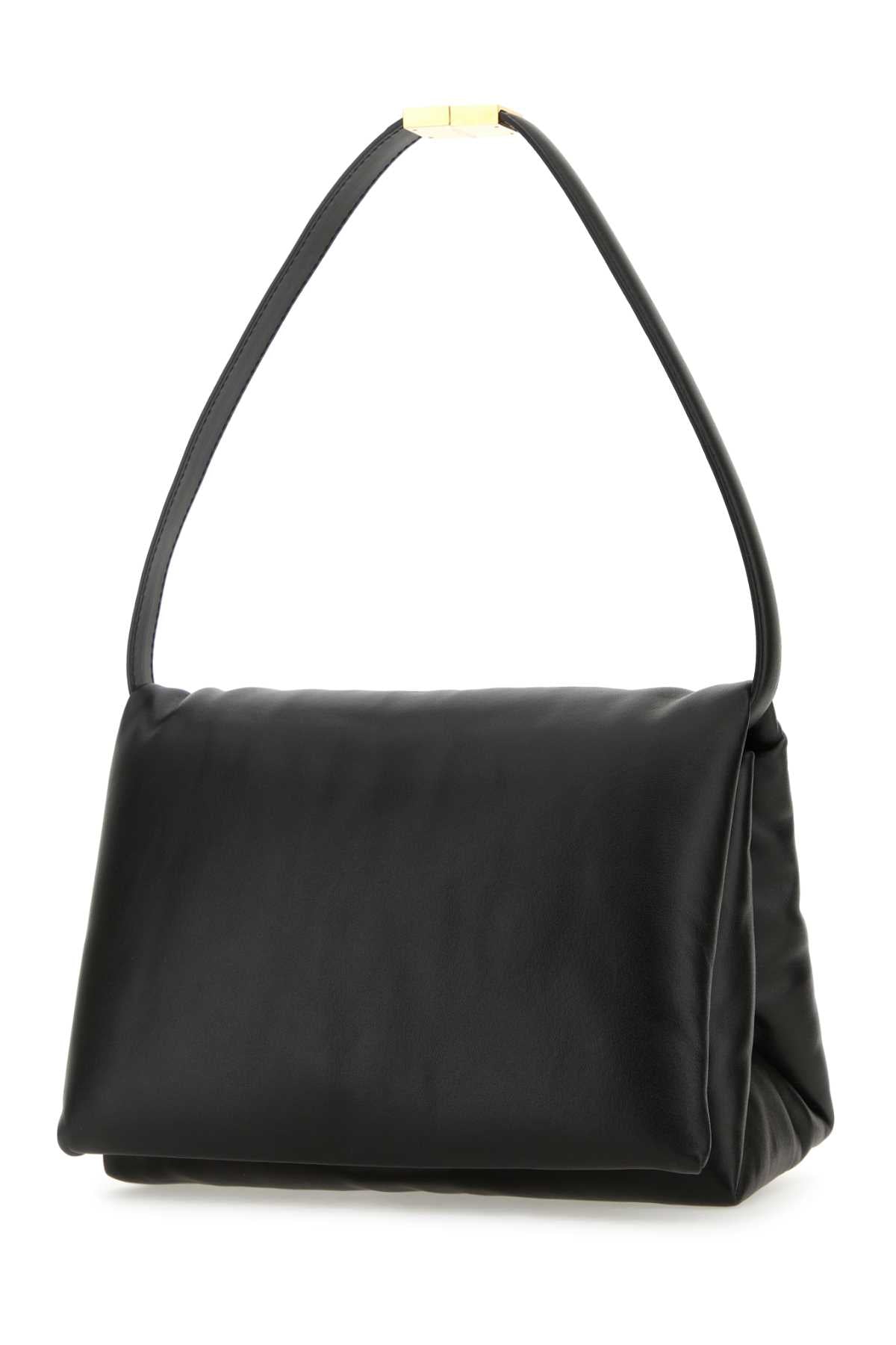 Marni Women Black Leather Shoulder Bag