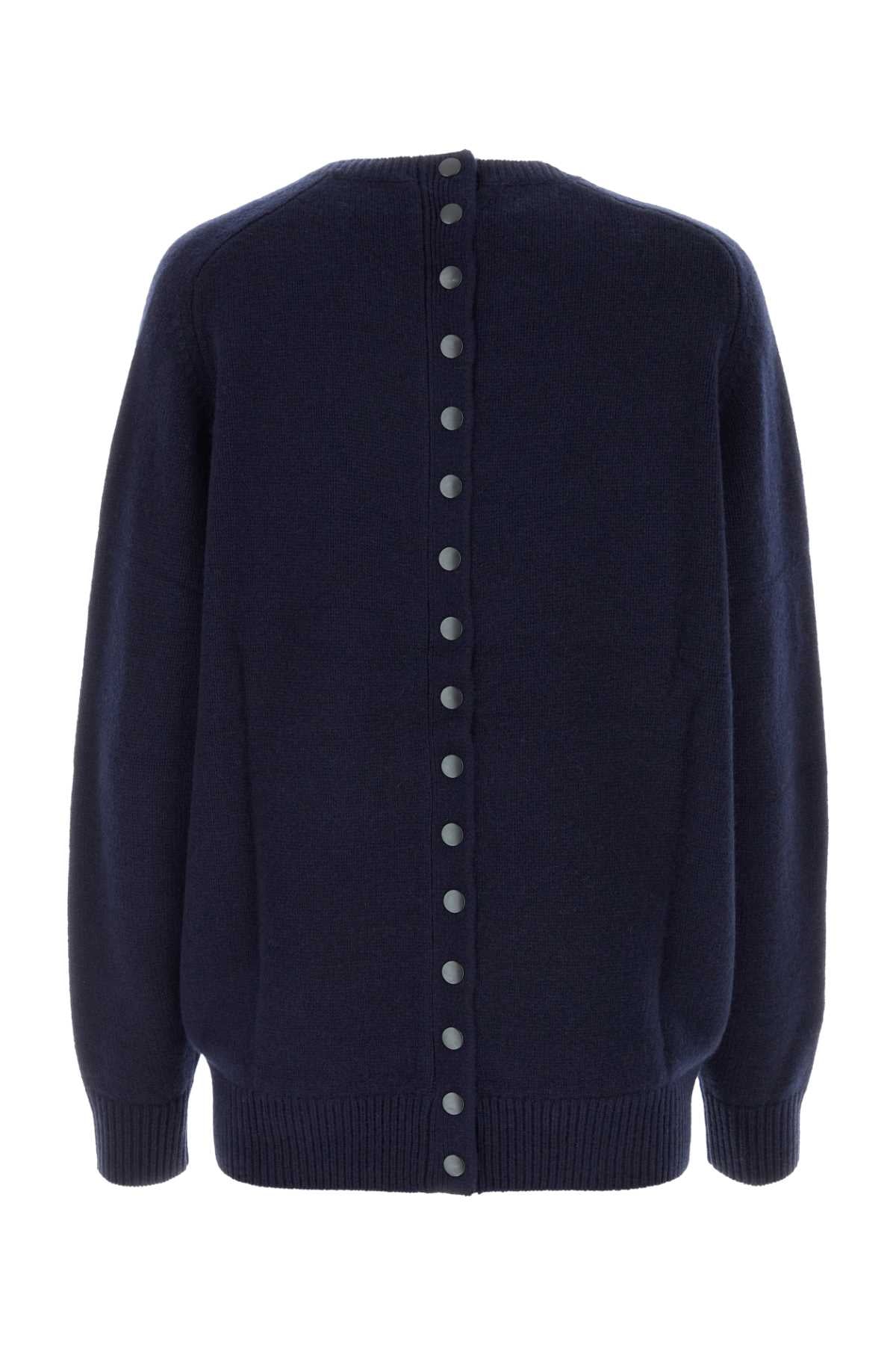 Isabel Marant Women Midnight Blue Wool Blend Oversize Lison Sweater