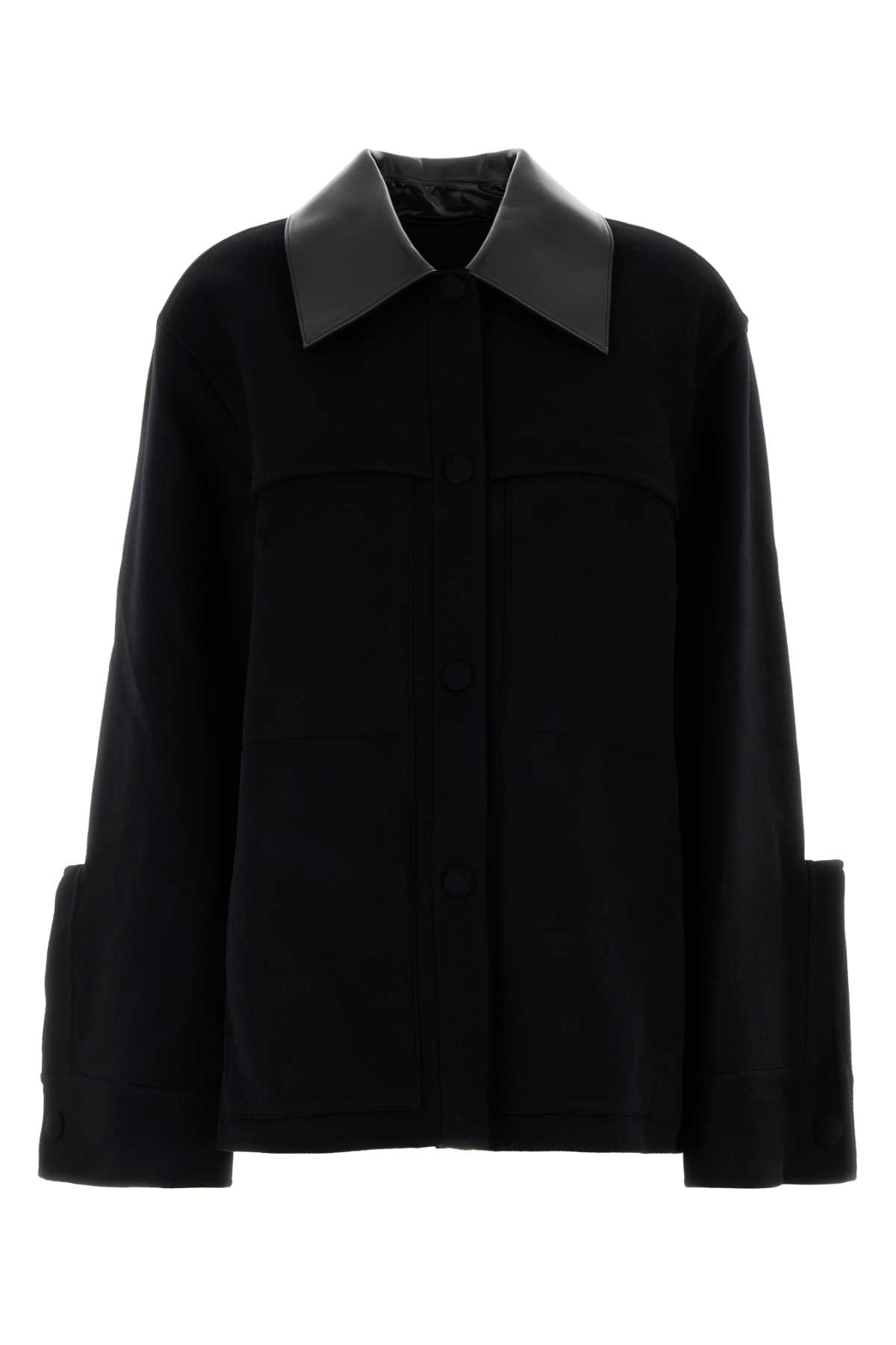 Jil Sander Women Black Wool Jacket