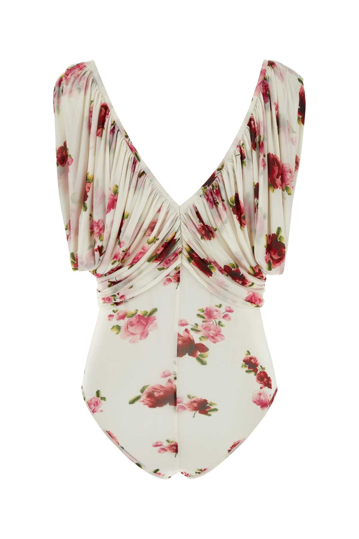 Magda Butrym Women Printed Jersey Bodysuit