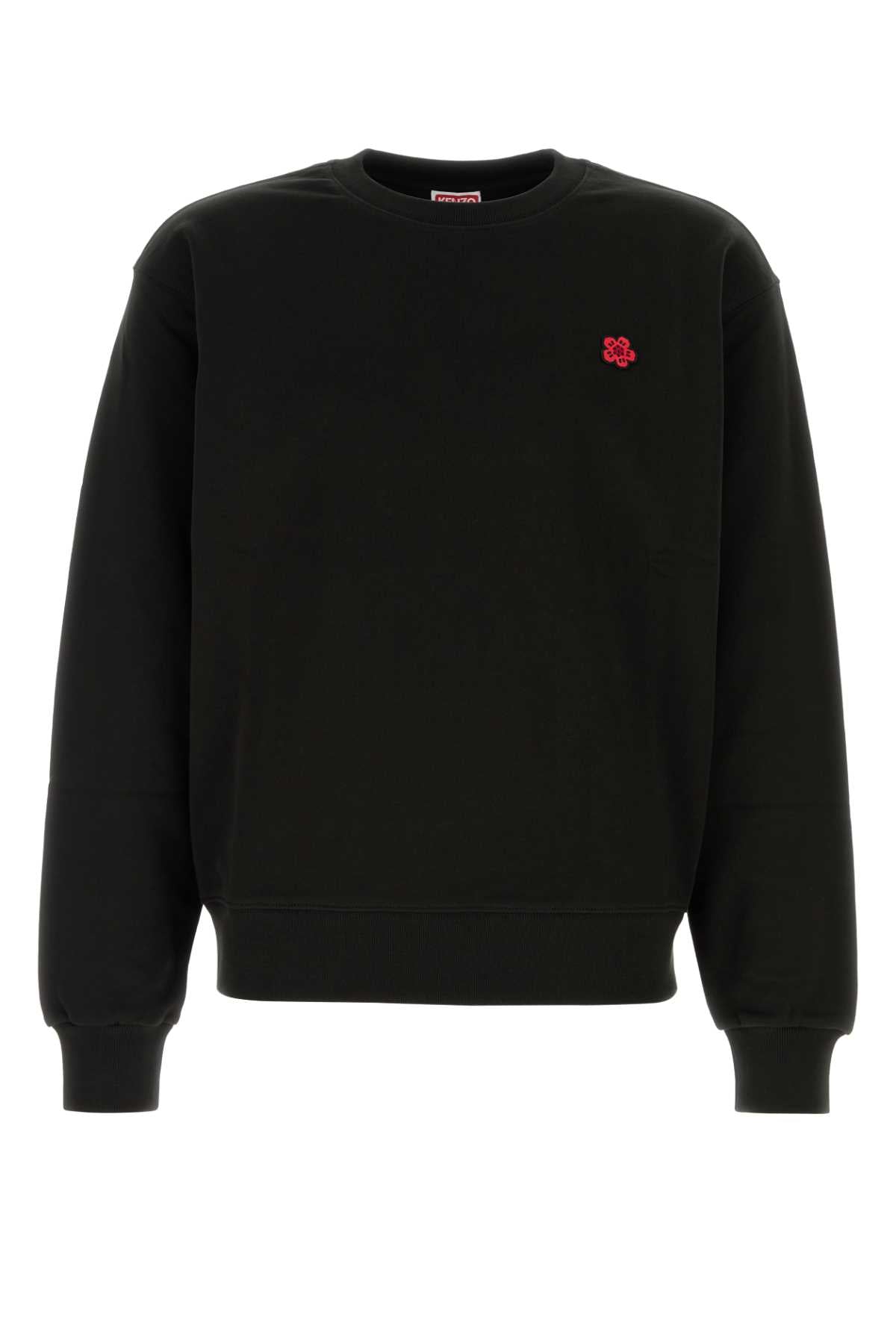 Kenzo Men Black Cotton Sweatshirt