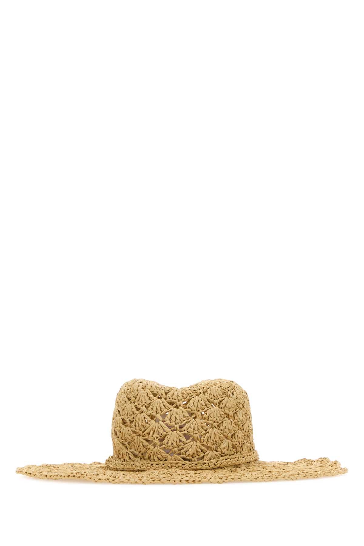 Valentino Garavani Women Raffia Valentino Garavani Escape Hat