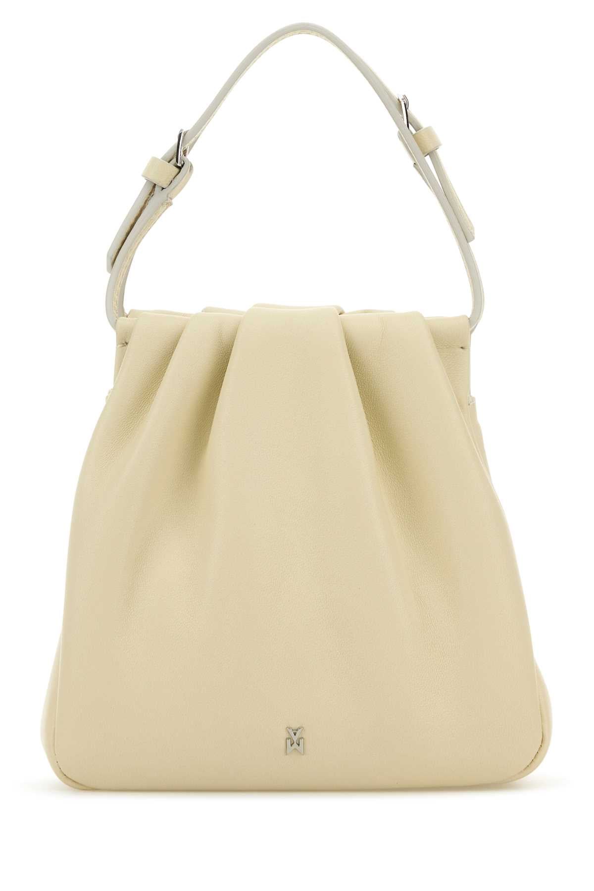 Amina Muaddi Women Iovry Nappa Leather Vittoria Crystal Handbag