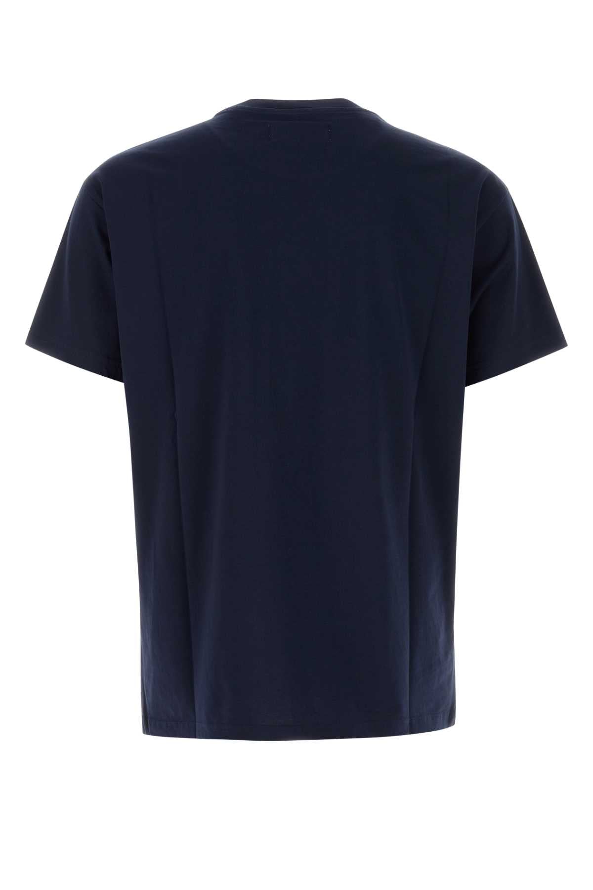 Vivienne Westwood Men Midnight Blue Cotton T-Shirt
