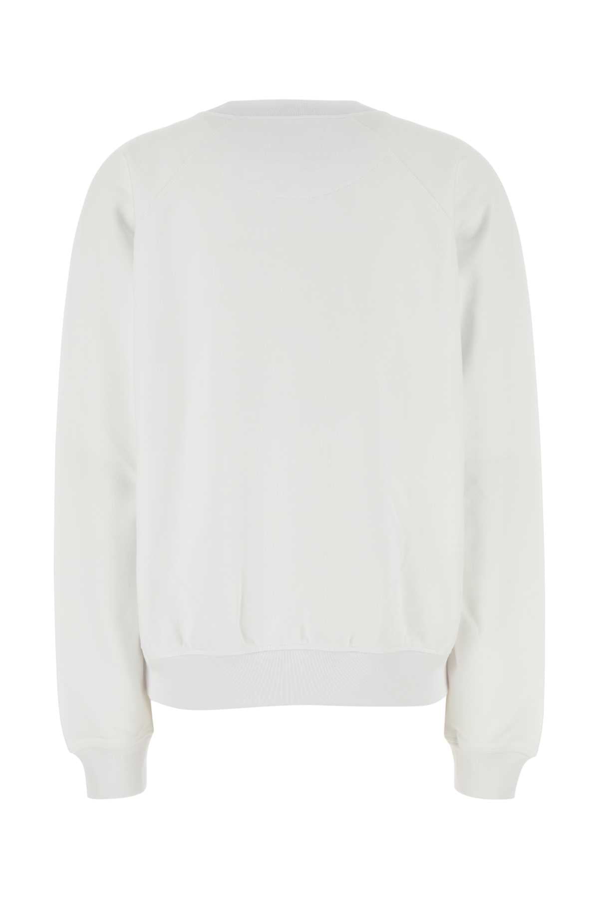 Vivienne Westwood Women White Cotton Oversize Sweatshirt