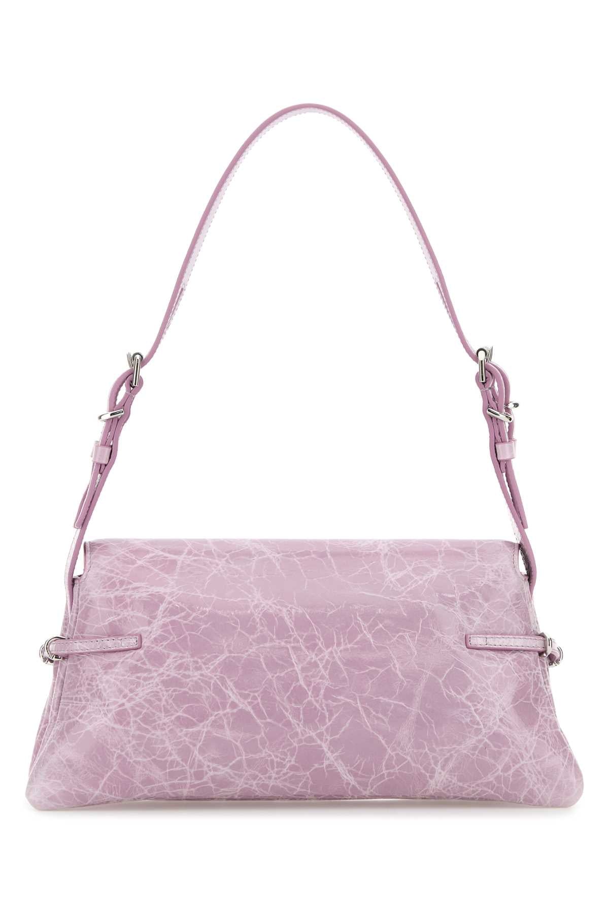 Givenchy Women Lilac Leather P’Tit Voyou Shoulder Bag