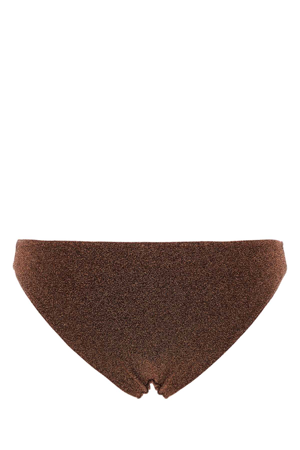 Eres Women Orange Stretch Nylon Blend Etincelant Bikini Bottom