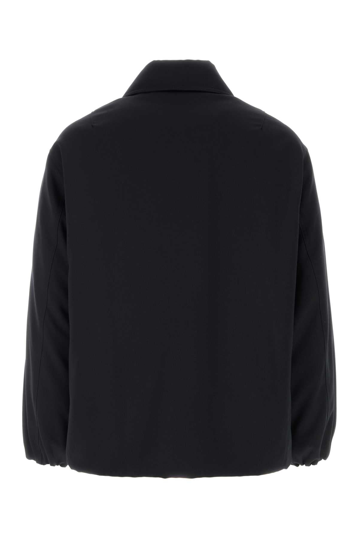 Jil Sander Men Black Polyester Padded Jacket