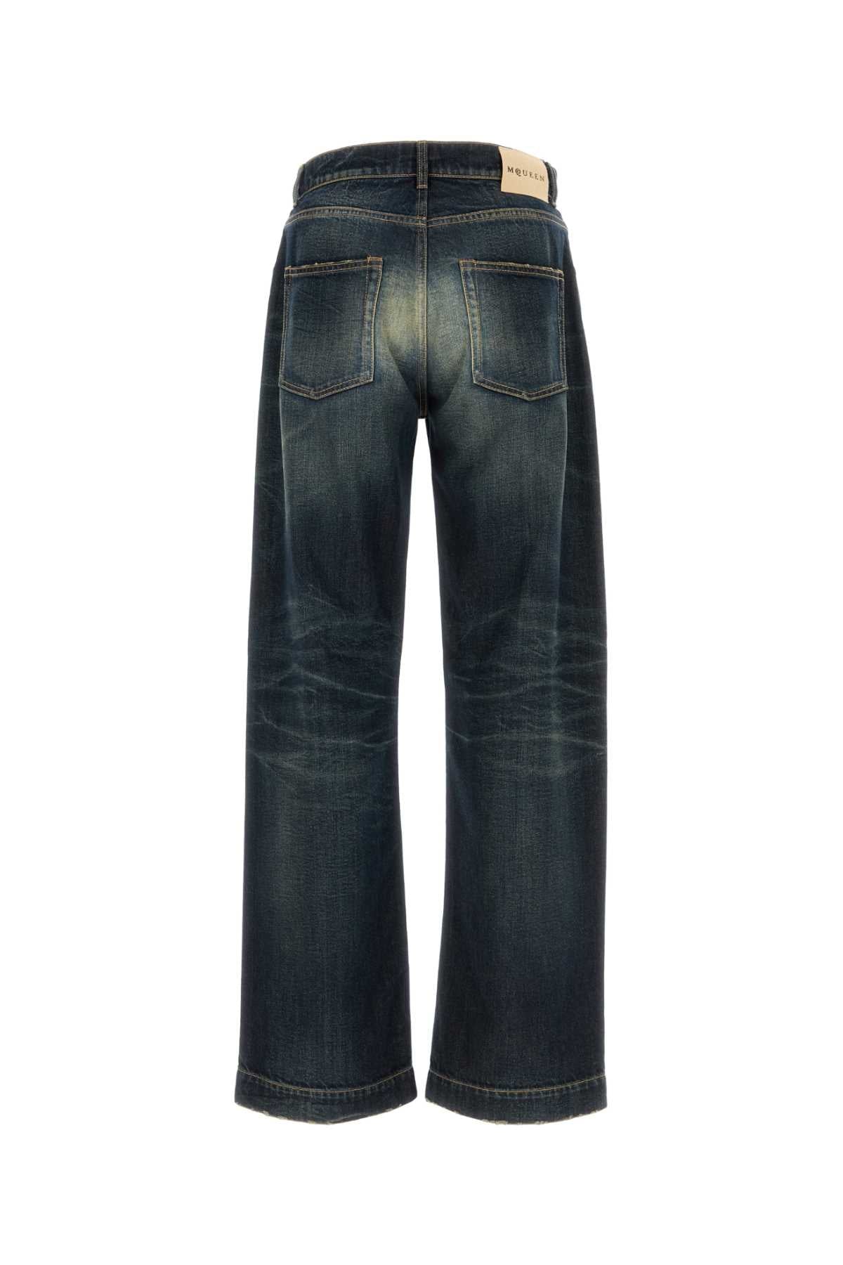 Alexander Mcqueen Men Denim Jeans
