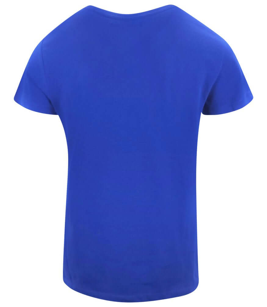 Cotton Mid Blue T Shirt