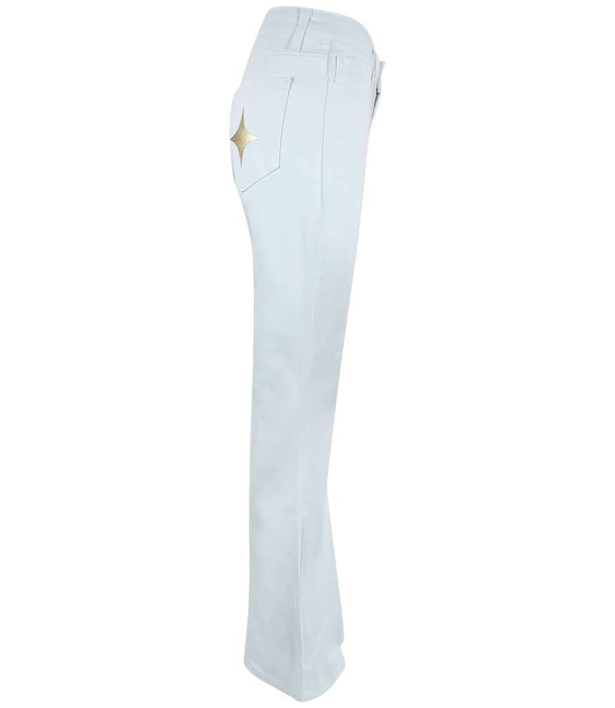 Designing Hollywood X Madison Maison™ White Denim Jean