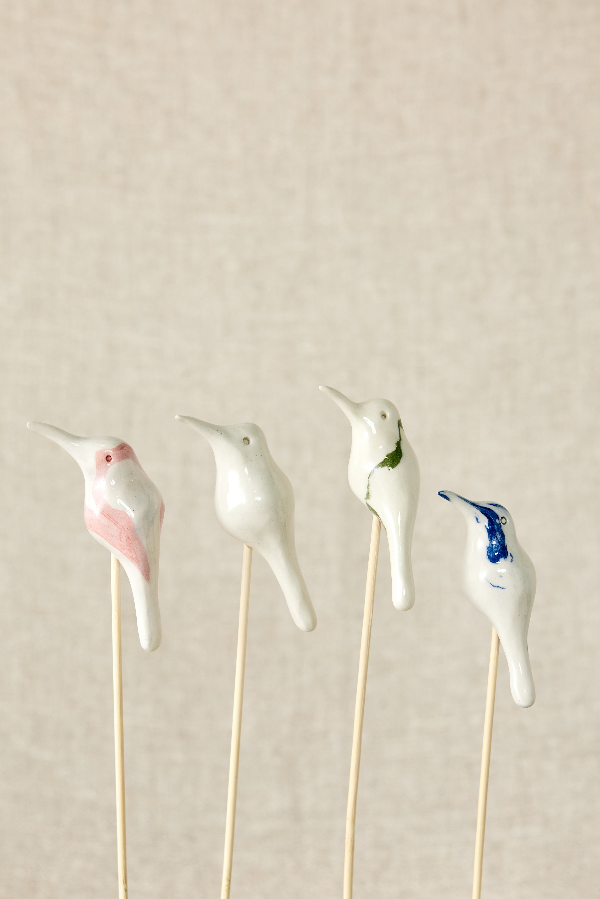 Glazed Sunbirds Bamboo Diffuser Set