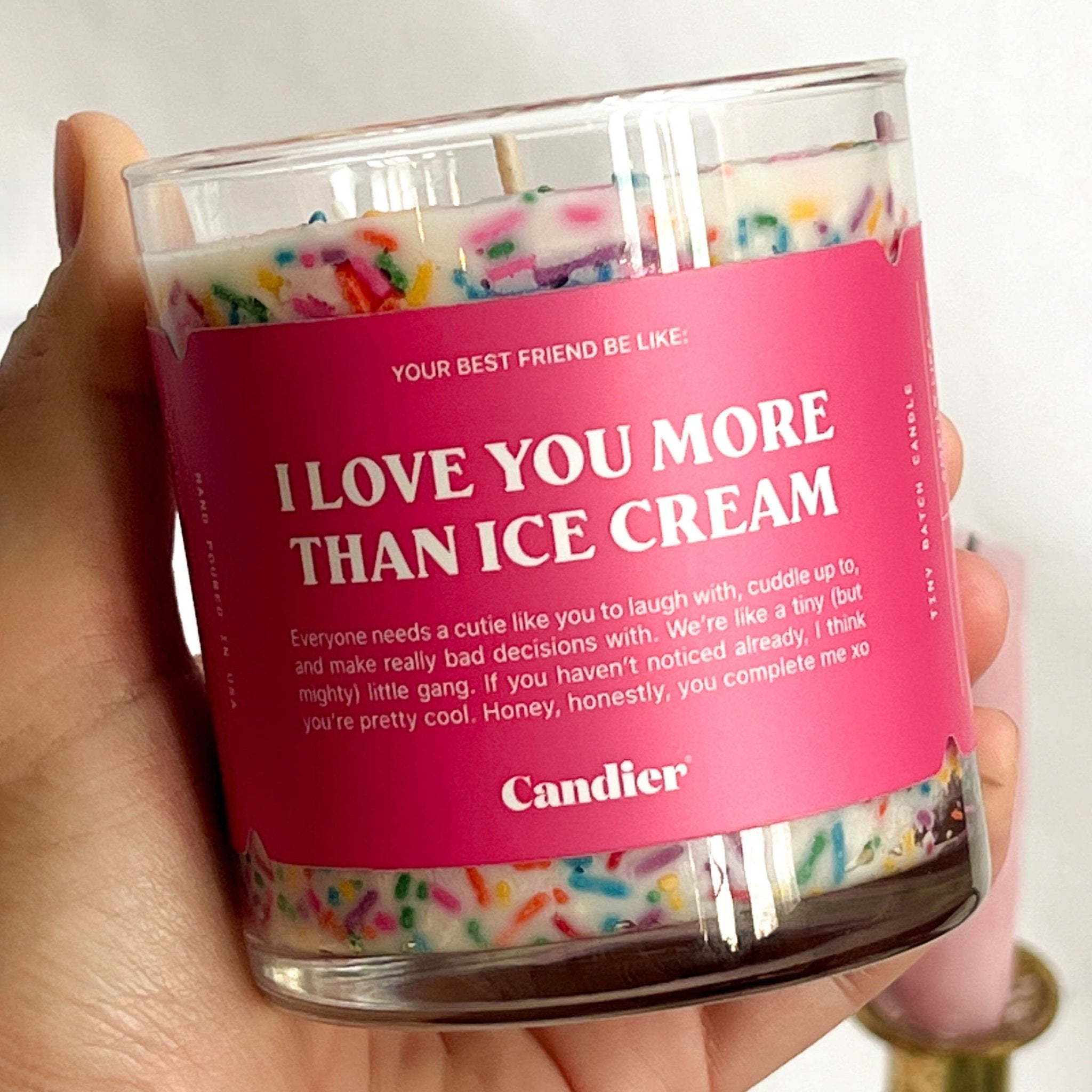 I LOVE YOU MORE THAN ICE CREAM CANDLE - Shop Ryan Porter