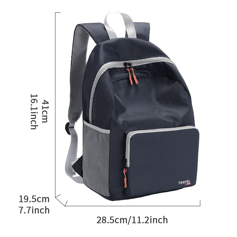 2024 Wholesale folding backpacks custom logo school backpack multifunctional casual sports backpacks
