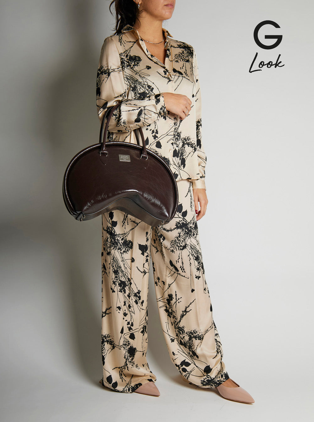 Acne Studios Women Black Handbag With Two Top Handles And Logo Plaque On The Front In Leather Woman