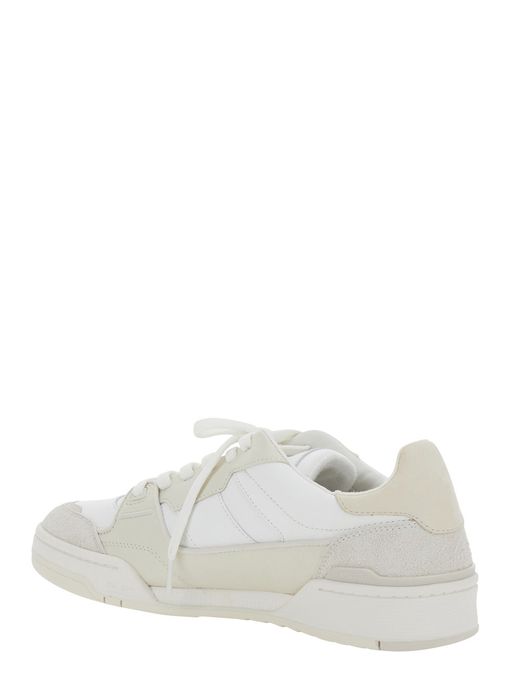 Axel Arigato Men 'Clay' Beige Sneakers With Suede Panels And Logo Patch On The Tongue In Leather Man