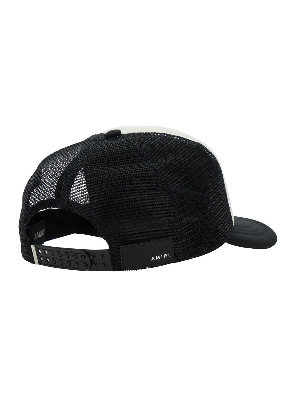 Amiri Men Black Baseball Cap With Logo Lettering On The Front And Mehs Panels In Cotton Man