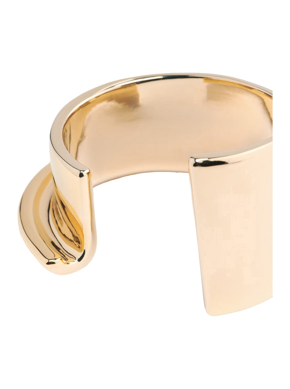 Jacquemus Women 'Le Bracelet J' Metallic Bracelet With Asymmetric And Sculpted Design In Copper Woman