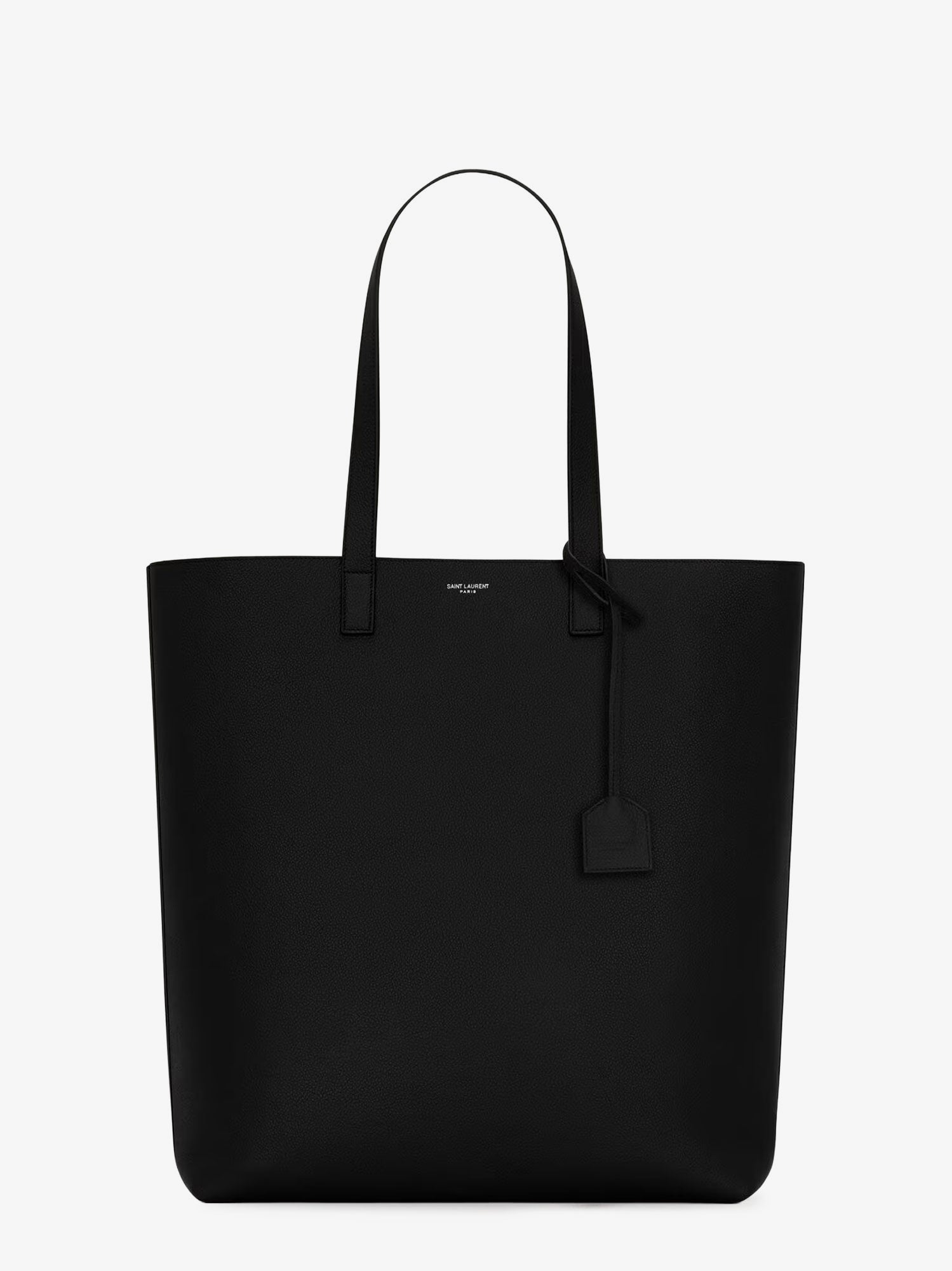 Saint Laurent Men North/South Leather Tote Bag