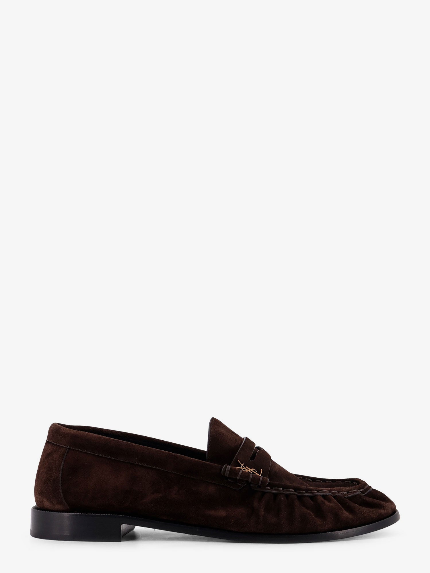 Saint Laurent Men Le Loafer 15 Moc Suede Loafers