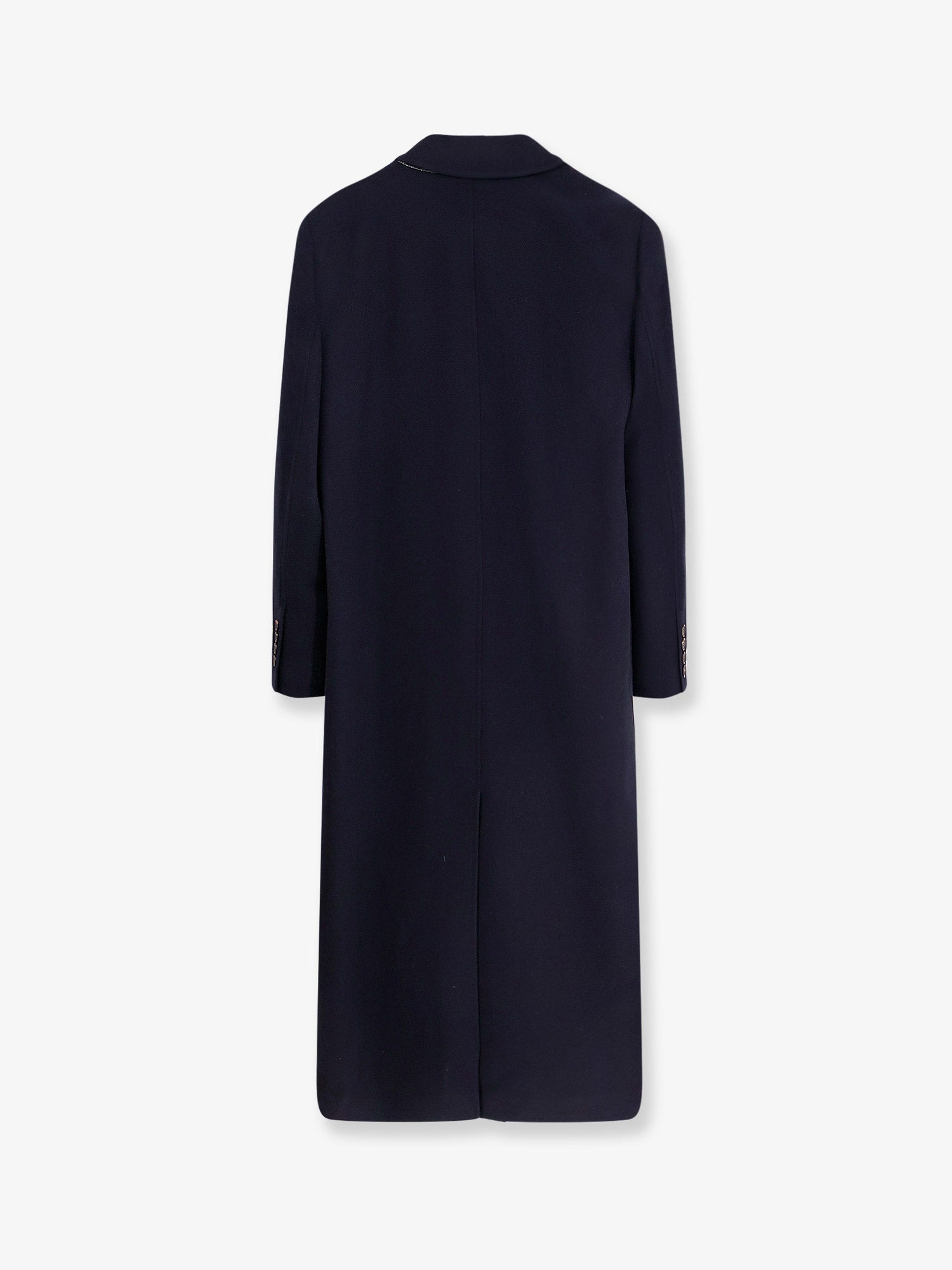 Brunello Cucinelli Women Double-Breasted Wool Coat