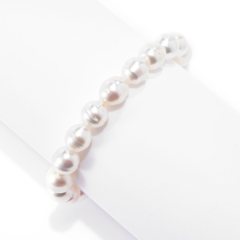 Imperial Pearl Choice of South Sea Cultured Pearl Stretch Bracelet by Steals